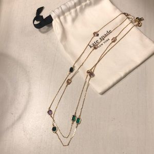 Kate spade Imperfectly Perfect Scatter Necklace.